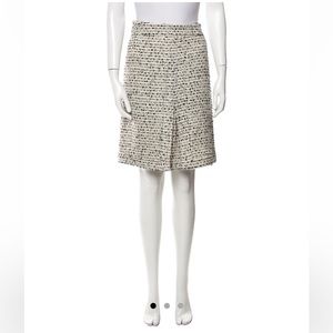 Tory Burch Boucle Tweed Skirt